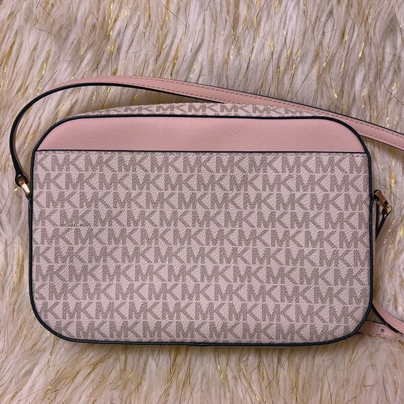 Michael Kors Pink and Cream Crossbody Bag Set - Picture 3 of 6